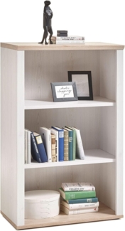 Regal Romy 1 / Romance 1, Holzwerkstoff, Holzfarben, 76 x 123 x 39 cm