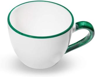 Gmundner Keramik Grüner Rand, Teetasse Maxima 0,4 Liter