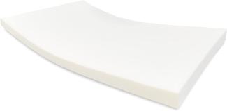 Dibapur ® NEUN Kaltschaummatratze Ohne Bezug in 9 cm Höhe Caravan Matratze Made in Germany (130x220 cm)