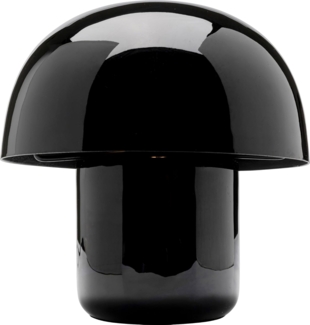 Kare Design Tischlampe Mushroom Schwarz, Metall, Moderne Tischleuchte, Pilzlampe, Schreibtischlampe, Büro, Wohnzimmer, Schlafzimmer, Office, keine Leuchtmittel inklusive, 20 x 20 x 20 (HxBxT)