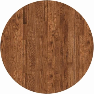 vidaXL Tischplatte Braun Ø 70 x 4 cm Massives Eichenholz 42016024