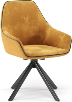 Loungesessel Eleganza Senfgelb 60 x 89 cm Vicco