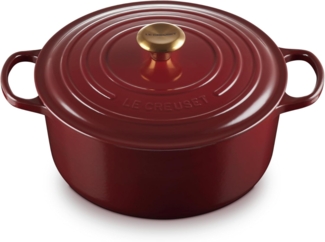 Le Creuset Gusseisen Evolution Runde Cocotte 28 cm rhone