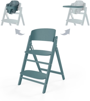 Cybex Click & Fold 3-in-1 Hochstuhl (inkl. Babyset und Tablet) Stone Blue