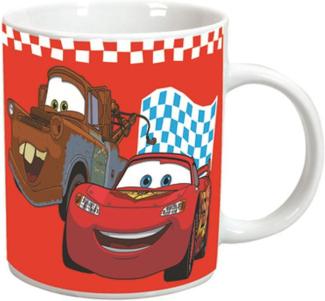 Porzellan Tasse Disney Cars 200 ml Henkel-Becher im Geschenk Karton