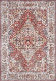 Vintage Teppich Sylla Ziegelrot 160x230 cm