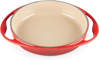 Le Creuset Tatin Backform 25 cm Kirschrot - Rot - 25 bis 28 cm