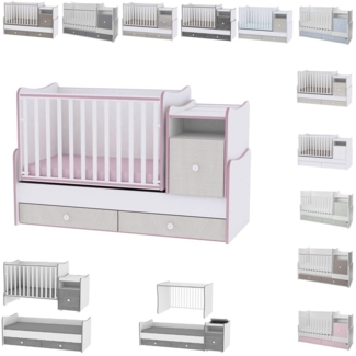 Lorelli 'Trend Plus NEW' Babybett Schaukelfunktion, rosa