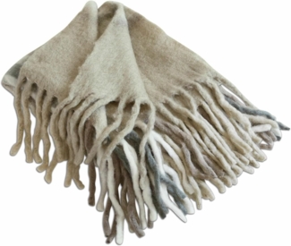 Mirabeau Tagesdecke Plaid Klinas beige
