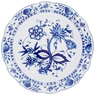 Frühstücksteller 21 cm Rossella Zwiebelmuster Kahla Frühstücksteller - Mikrowelle geeignet, Spülmaschinenfest