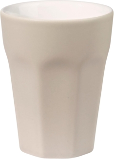 ASA Selection ti amo colore Becher Cappuccino, Cappuccinobecher, Kaffeetasse, Tasse, Steingut, Limestone, 250 ml, 5180228