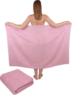 Betz Badetuch 2 Stück Maxi Duschtücher XXL Berlin Größe 100x150cm, 100% Baumwolle