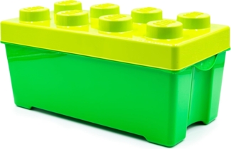 LEGO® Aufbewahrungsbox Original LEGO Aufbewahrungsbox (grün, medium)