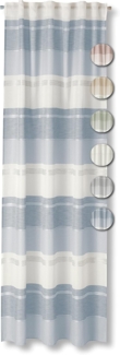 Neutex for you! Gardine Neutex Schal mit Schlaufenband unten Beschwerungsb, (1 St), transparent