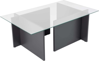 Couchtisch, 'Vetrino', 40 x 65 x 105, Anthrazit