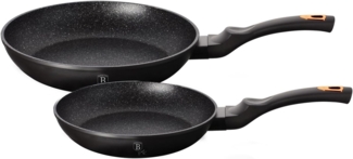 Berlinger Haus Berlinger Haus Zestaw 2 Patelni Granitowych 22 26cm Schwarz