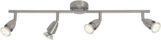 Brilliant Leuchten No. G21532-13 LED Spotrohr Amalfi GU10 4-flammig eisen