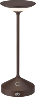 ab+ by Abert Tempo Mini tragbare Tischleuchte corten