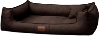 GOOFY COUTURE Orthopädisches Hundebett - 90x75cm, 01 Braun