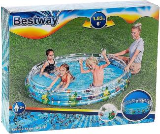 Bestway 51005 Aufblasbarer Pool 480 l 2 Jahr(e) Vinyl Mehrfarbig