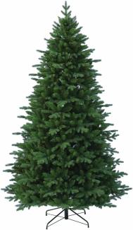 HXT 23005 240 cm künstlicher Weihnachtsbaum inklusive Metallständer, exklusiv & hochwertig, schwer entflammbar