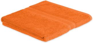 Badetuch Frottier 500 g/m² 100 x 150 cm Terrakotta