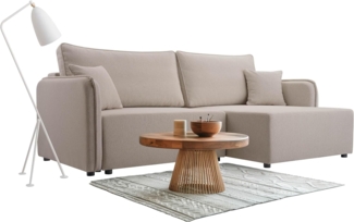 Ecksofa Maylana (Farbe: Velo 623, Seite: Rechts)