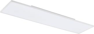 Eglo 900061 LED Deckenleuchte TURCONA-Z rahmenlos weiss L:120 B:30 H:5cm dimmbar 2700-6500K mit Connect-Z Funktion