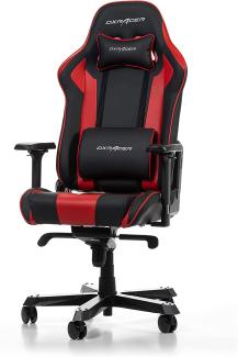 DXRacer (das Orginal) King K99 Gaming Stuhl, Kunstleder, Schwarz-rot, 200 cm