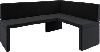 Eckbank Akiko Corner Bench - Eckbankgruppe für Ihrem Esszimmer, Küche modern, Sitzecke, Essecke. Perfekt für Küche, Büro und Rezeption. Solide und Starke Verarbeitung. (INARI 100, 168x128 cm rechts)