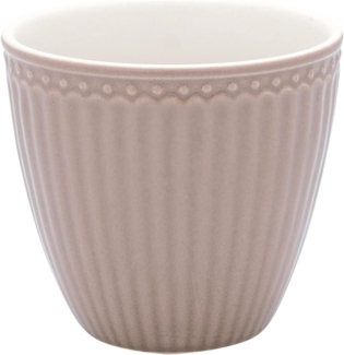 Greengate Latte Cup Alice Hazelnut Brown Tasse Steingut Braun