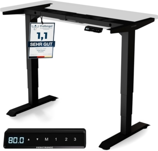 Höhenverstellbarer Schreibtisch Gestell - Schreibtisch Höhenverstellbar Elektrisch mit Flüsterleisem Dual-Motor & Touchscreen - Hohe Tragfähigkeit - Stehtisch von Desktronic