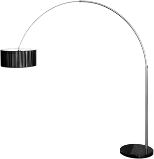 riess-ambiente Bogenlampe EXTENSO 230cm schwarz, ohne Leuchtmittel, Wohnzimmer · Metall · verstellbar · Modern Design