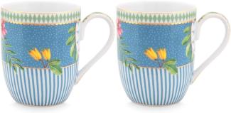 PIP STUDIO La Majorelle Blue Set 2 Henkelbecher klein 0,145 l