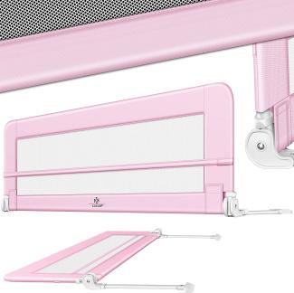 KESSER® Bettschutzgitter für Kinder, Rosa, 150cm