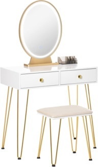 HOMCOM Schminktisch -Set