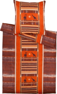 Erwin Müller Bettwäsche Bettwäsche, Biber, Edelflanell Motiv: Afrika