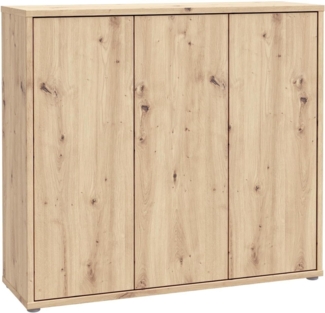 FORTE Schuhschrank Alice Springs Stauraumschrank, Mehrzweckschrank, grifflose Front, Push to open
