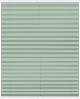 Lichtblick Sonnenschutzsysteme GmbH Thermo-Plissee Ljungby 75 cm x 130 cm (BxL) Hellgrün Tageslicht mit Hitzeschutz; einfache Installation mit Klemmträgern; verspannt