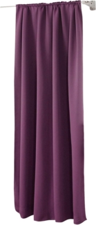 Woltu Gardine, (1 St), blickdicht, Blickdicht mit Kräuselband für Schiene, 250 g/m²