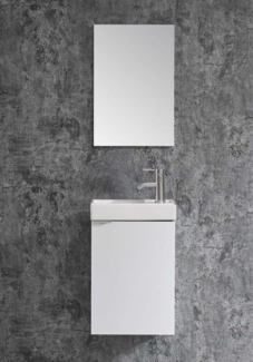 Sanotechnik Badmöbelset 'NOVA' WEIß, 40x60x22 cm