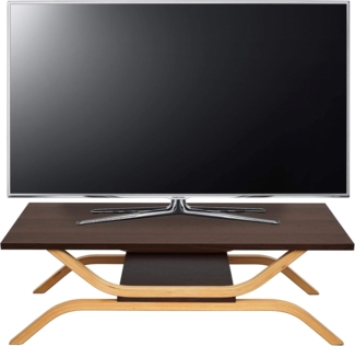 TV-Rack HWC-H38, 35 x 110 x 48 cm ~ Eiche-Optik