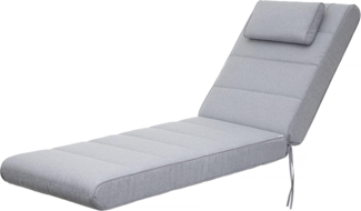 Bjird Polsterauflage extra Dicke Auflage für Gartenliege 204 x 60 x 10 cm