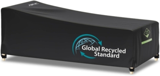 Awnic gartenliege Abdeckung wasserdicht, schutzhülle für sonnenliege Winterfest, abdeckhaube liegen, liegestuhl Auflage, gartenmöbel abdeckplane 200 x 75 x 40/70cm