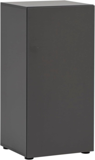 Schildmeyer Locked Spind Schrank Cap 159252 mit elektronischem Schloss, Holzwerkstoff, anthrazit, 1 Tür