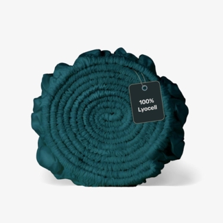 twenty:three® Bettlaken Lyocell Spannbettlaken Juice Petrol, Lyocell, Atmungsaktiv, Ultraweich, 100% TENCEL™ Lyocell, 200x220