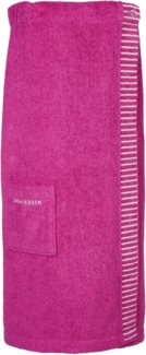 Schiesser 'Rom' Saunakilt, Baumwollfrottee pink, 46-52