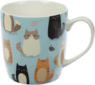 Puckator Tasse Katz und Maus Kaffeebecher