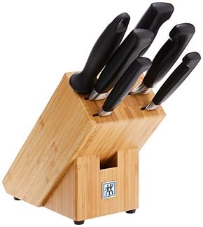 Zwilling Zwilling Four Star 5er Messerset im Block + Schärfer NPC350680030