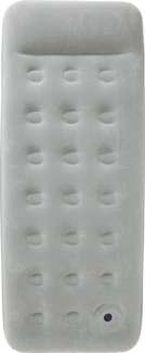 McKINLEY Luftmatratze Luftbett AIRBED SINGLE W-PUMP GREY/BLUE DARK